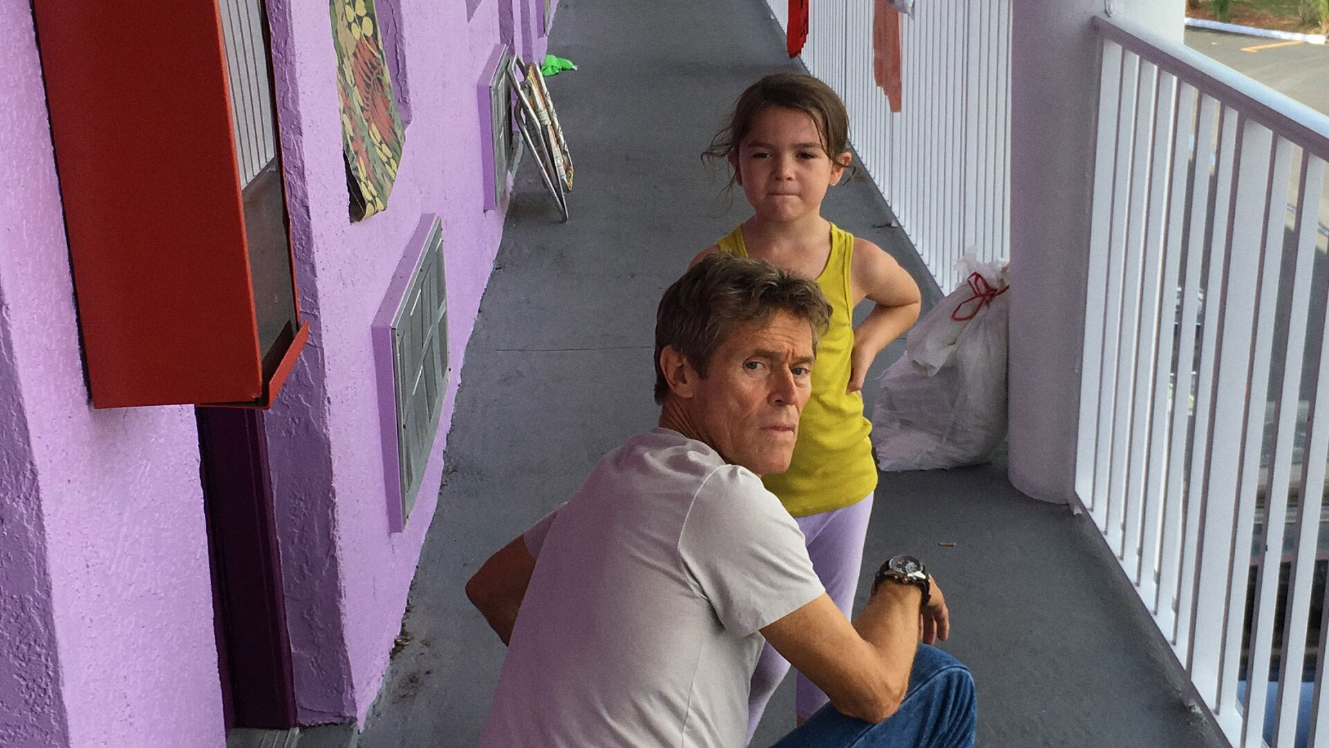 The Florida Project — Dafoe and Child